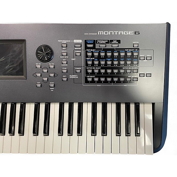 Used Yamaha Montage 6 61 Key Synthesizer - Image 7