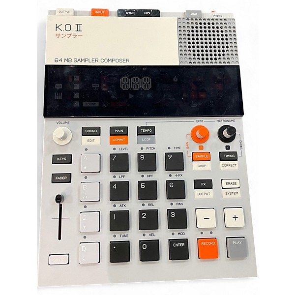 Used teenage engineering K.O. II Synthesizer