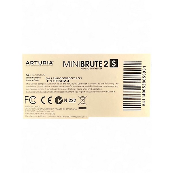 Used Arturia Minibrute 2S Synthesizer - Image 6