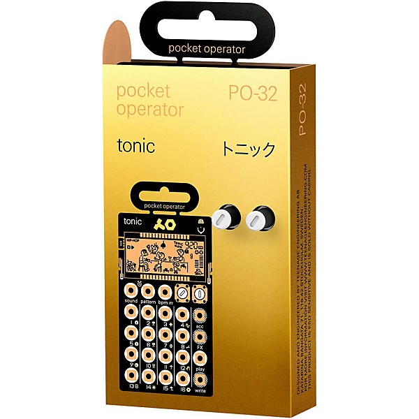 teenage engineering Pocket Operator PO-32 tonic Black - Image 3