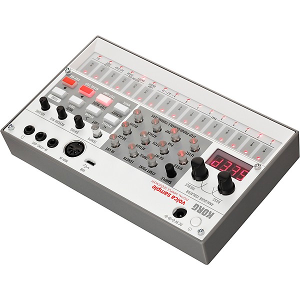 KORG volca sample 2 Digital Sample Sequencer - White - Image 2