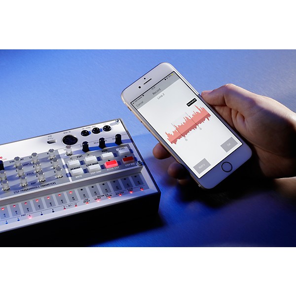 KORG volca sample 2 Digital Sample Sequencer - White - Image 7