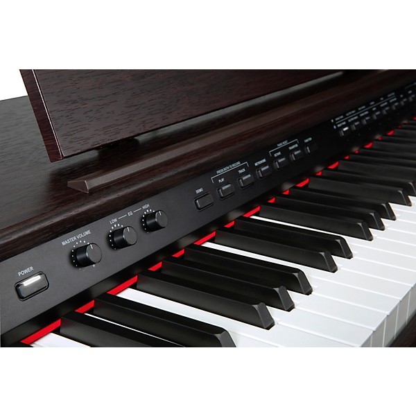 Williams Rhapsody III 88-Key Console Digital Piano - Walnut - Image 5