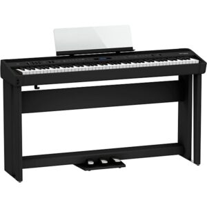 Roland FP-90X Digital Piano With Stand and Pedalboard Black