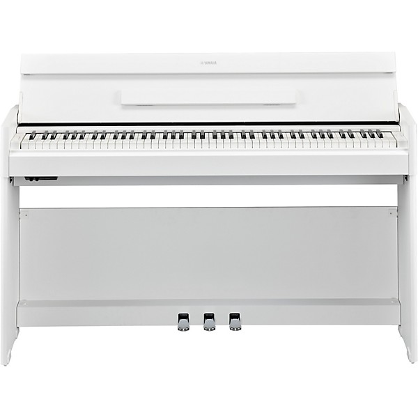 Yamaha Arius YDP-S55 Console Digital Piano White Walnut - Image 2