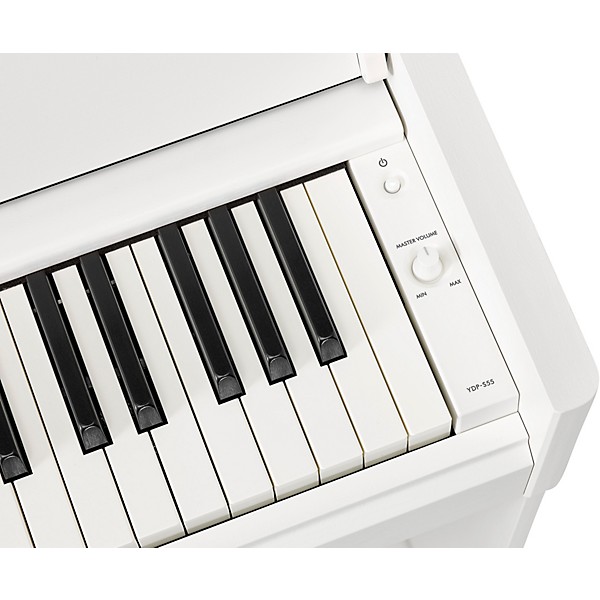 Yamaha Arius YDP-S55 Console Digital Piano White Walnut - Image 6