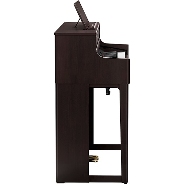 Roland HP704 Digital Upright Piano With Bench Dark Rosewood - Image 4