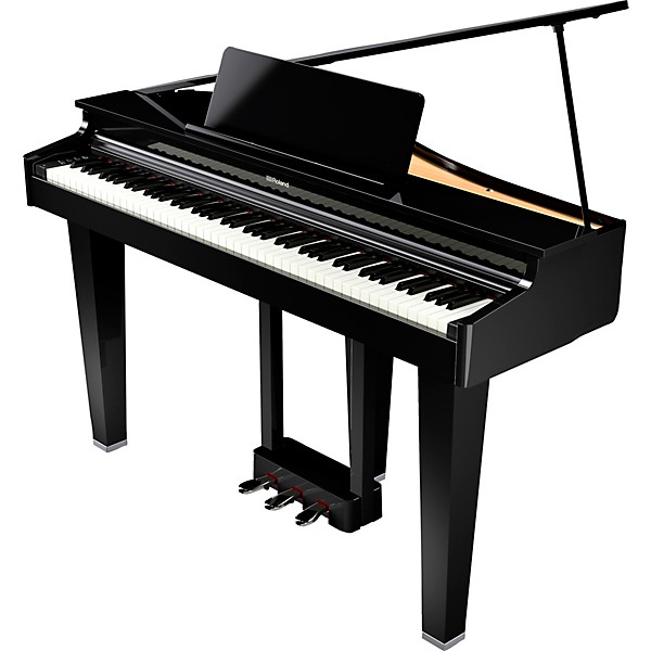 Roland GP-3 88-Key Digital Grand Piano With Bench Polished Ebony - Image 4