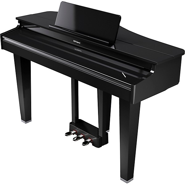 Roland GP-3 88-Key Digital Grand Piano With Bench Polished Ebony - Image 5