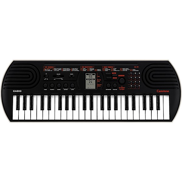 Casio SA-81 44-Key Mini Portable Keyboard - Black