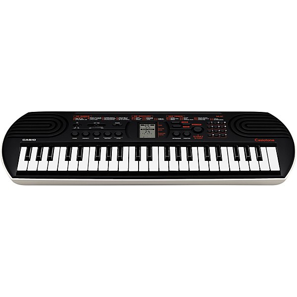 Casio SA-81 44-Key Mini Portable Keyboard - Black - Image 4