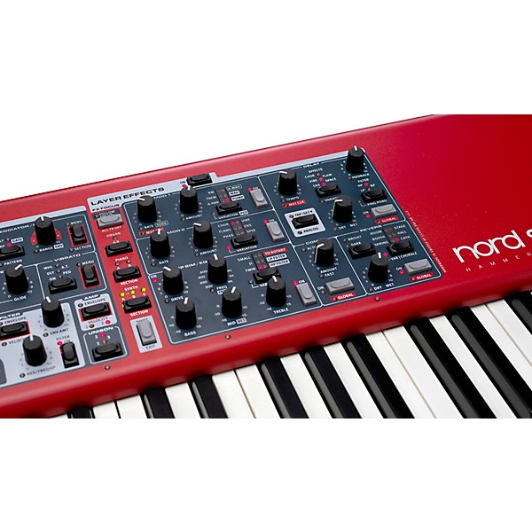 Nord Stage 4 88-Key Keyboard With Nord Soft Case & Triple Pedal - Image 6
