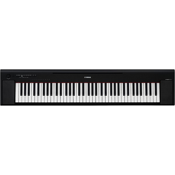 Yamaha Piaggero NP-35 76-Key Portable Keyboard With Power Adapter Black