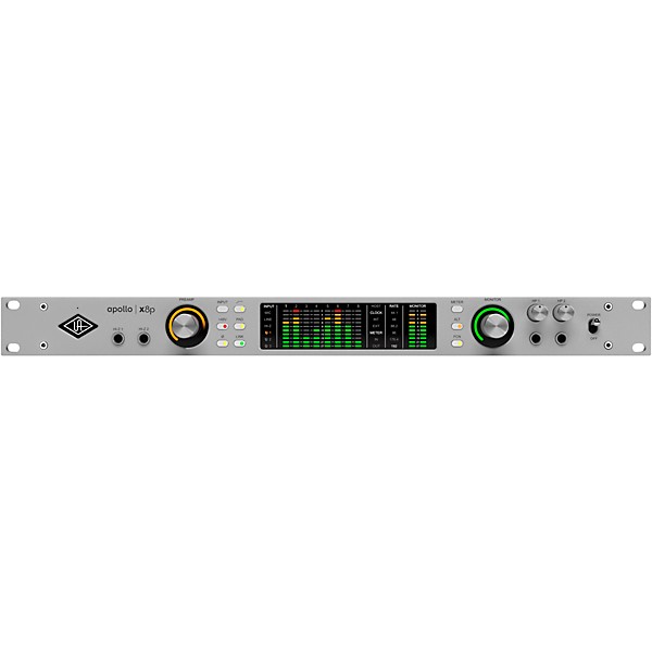 Universal Audio Apollo x8p Gen 2 16x22 Thunderbolt 3 Audio Interface - Essentials