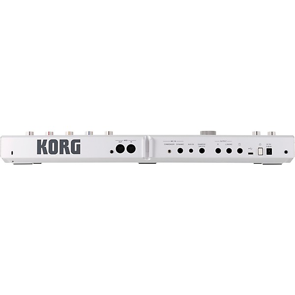 KORG microKORG 2 Keyboard Synthesizer & Vocoder - Limited-Edition White - Image 3