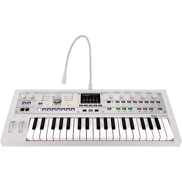 KORG microKORG 2 Keyboard Synthesizer & Vocoder - Limited-Edition White - Image 5
