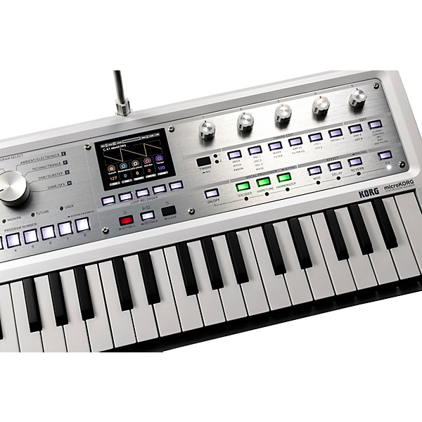 KORG microKORG 2 Keyboard Synthesizer & Vocoder - Limited-Edition White - Image 7