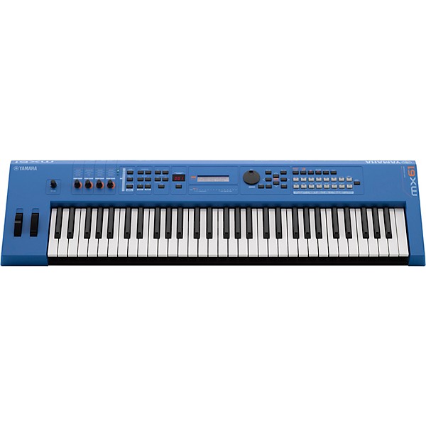 Yamaha MX61 61-Key Music Production Synthesizer Essentials Bundle Blue - Image 5