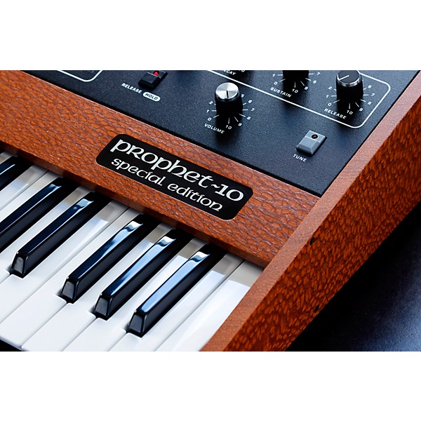 Sequential Prophet-10 Special Edition Lacewood Synthesizer - Image 4