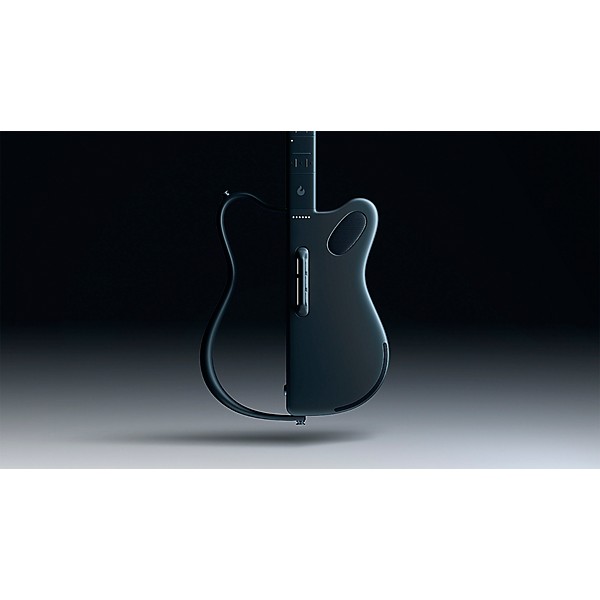 LAVA MUSIC LAVA GENIE Stringless Smart Guitar With Custom Travel Case Black - Image 6