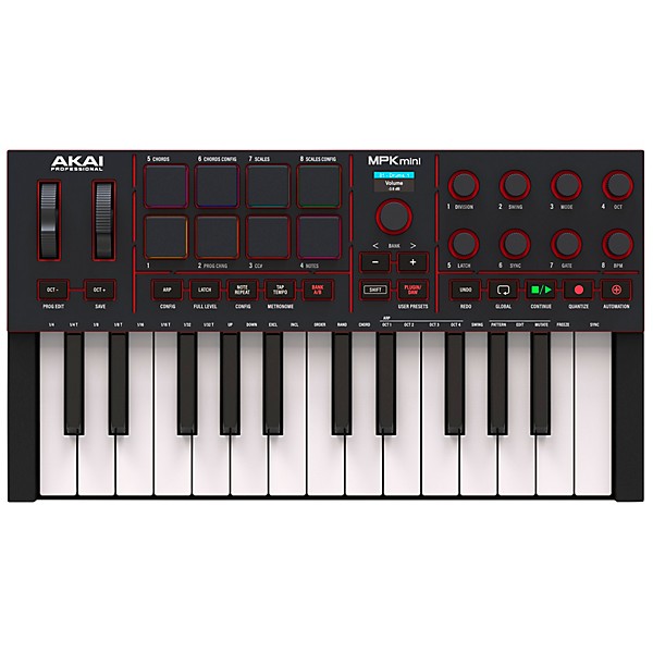 Akai Professional MPK Mini IV 25-Key MIDI Keyboard Controller - Black