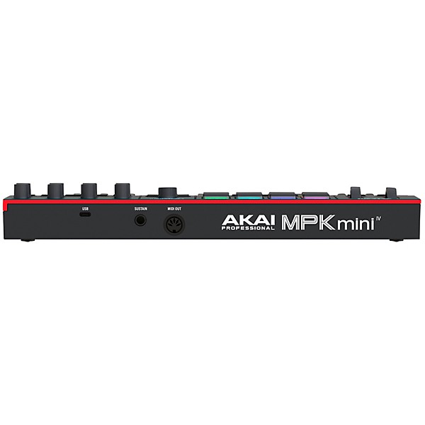 Akai Professional MPK Mini IV 25-Key MIDI Keyboard Controller - Black - Image 2