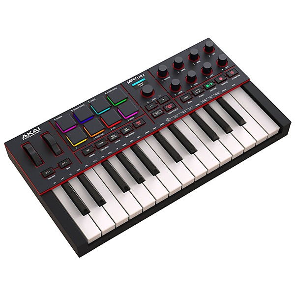 Akai Professional MPK Mini IV 25-Key MIDI Keyboard Controller - Black - Image 3