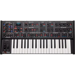 Sequential Fourm Compact Polyphonic Analog Synthesizer