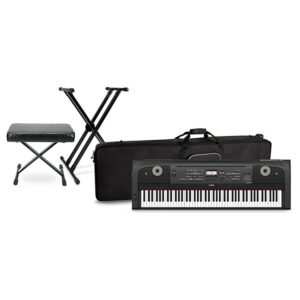 Yamaha DGX670 88-key Arranger Piano Package With Soft Keyboard Case (Bench/Stand Included) Black