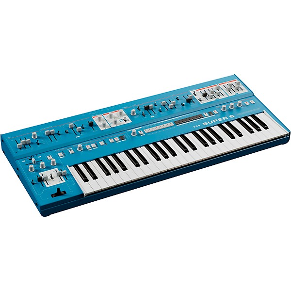 UDO Audio Super 6 Polyphonic Analog Synthesizer - Blue