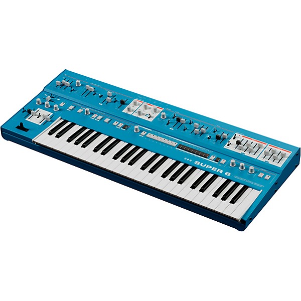 UDO Audio Super 6 Polyphonic Analog Synthesizer - Blue - Image 2