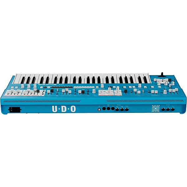 UDO Audio Super 6 Polyphonic Analog Synthesizer - Blue - Image 4