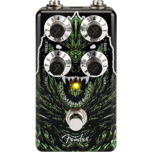Fender Godzilla Distortion Pedal - Black and Green