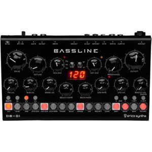 Erica Synths Bassline DB-01 Desktop Bassline Synthesizer