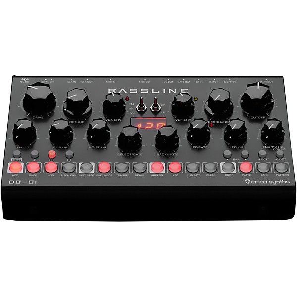Erica Synths Bassline DB-01 Desktop Bassline Synthesizer - Image 2
